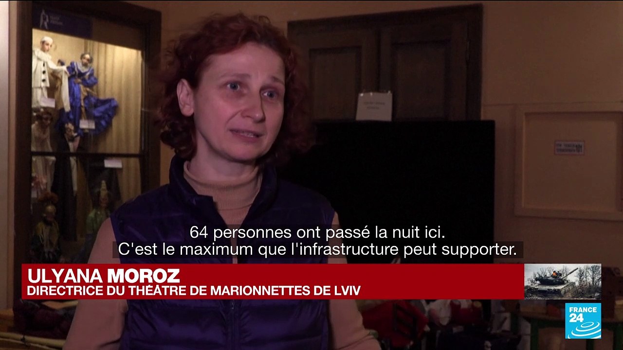 Guerre en Ukraine : le théâtre de marionnettes de Lviv ouvre ses portes et sa scène