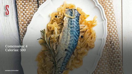 Vídeo Receta: Caballas encebolladas