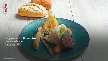Vídeo Receta: Rodaballo al vapor de hinojo con hortalizas
