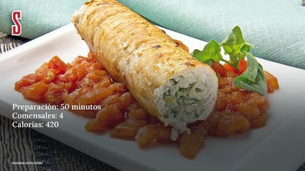 Vídeo Receta: Rollitos de pez espada a la albahaca