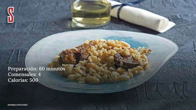 Vídeo Receta: Arroz con judías y nabos