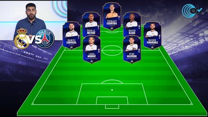 Alineación del Real Madrid contra el PSG
