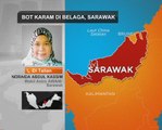 Bot karam di Belaga, Sarawak