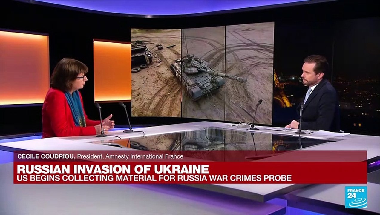Amnesty International: Russia's invasion of Ukraine is 'a crime under international law'
