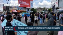 Peringati International Women's Day, Mahasiswa di Malang Turun Ke Jalan