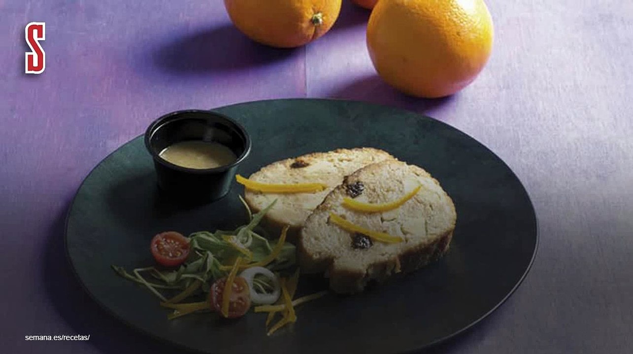 Vídeo Receta: Rollo de pollo a la naranja