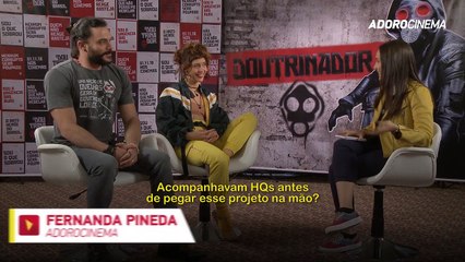 Entrevista com elenco e diretor de O Doutrinador