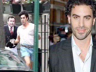 L’acteur Sacha Baron Cohen est un véritable cleptomane …La preuve en image !