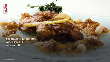 Vídeo Receta: Pollo con cacahuetes