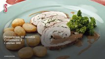 Vídeo Receta: Pechuga de pavo rellena de queso