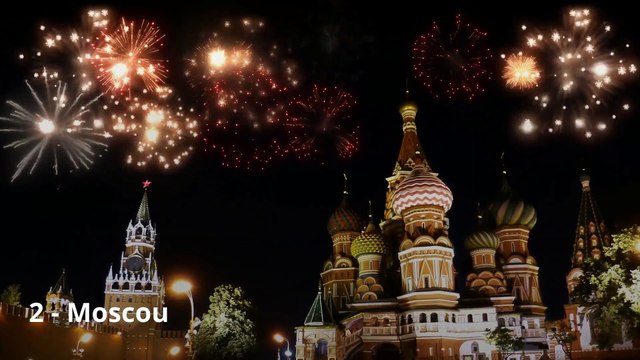 Où voir les plus beaux feux d’artifice le 31 décembre ?