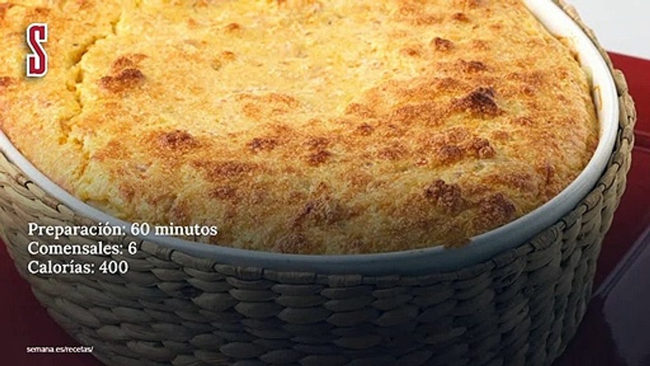Vídeo Receta: Falso souffle de pollo