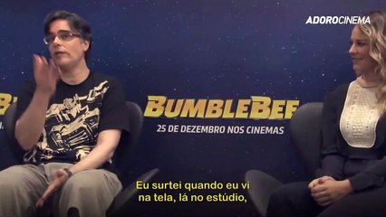 CCXP: Entrevista com produtor e dubladores de Bumblebee