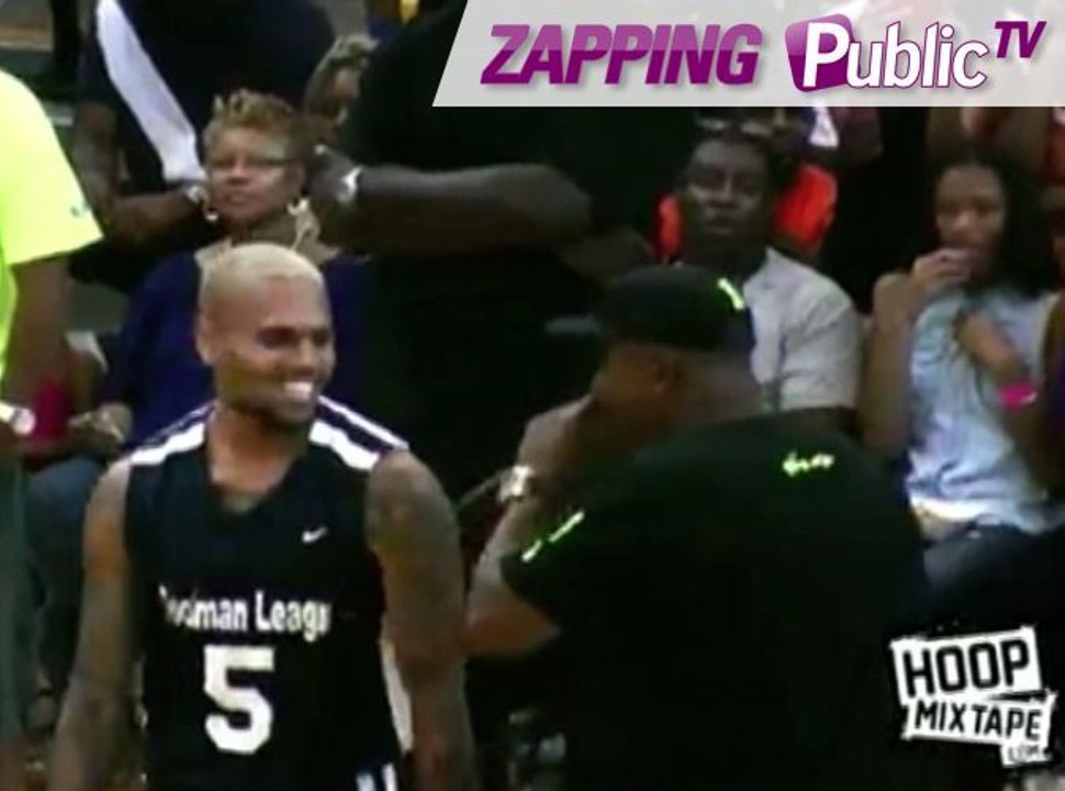 Zapping PublicTV n°143 : découvrez les talents de basketteur de Chris Brown !