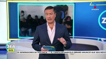 Rescatan a 104 migrantes en Acolman, Estado de México