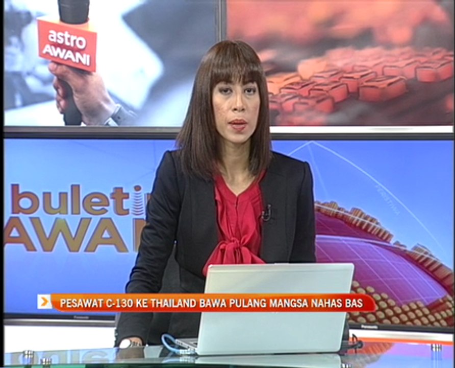 Pesawat C-130 ke Thailand bawa pulang mangsa nahas bas
