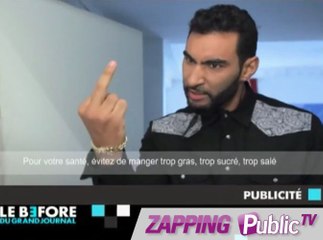 Zapping PublicTV n°533 : La Fouine fait un doigt d'honneur à la publicité Kinder Bueno !