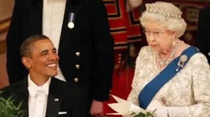 Aller au lit!' L'avertissement sévère de la reine à Obama après que Monarch ait été forcé d'interven