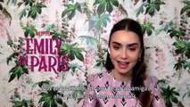 Lucas Bravo, Lily Collins, Ashley Park, Darren Star Entrevista: Emily en París