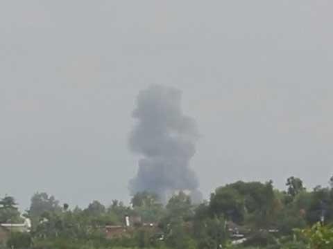 Two die in Indonesia air show crash