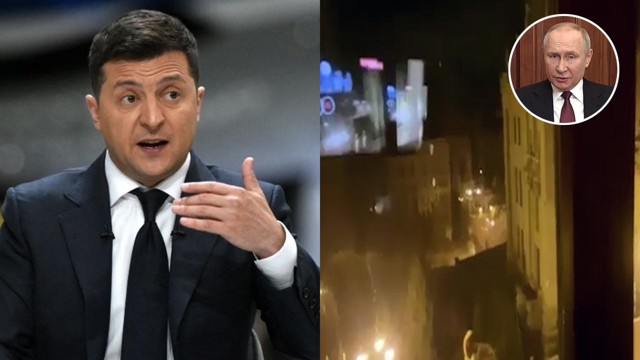 Russia Ukraine Conflict : I'm Not Hiding In A Bunker Like Putin - Zelenskyy | Oneindia Telugu