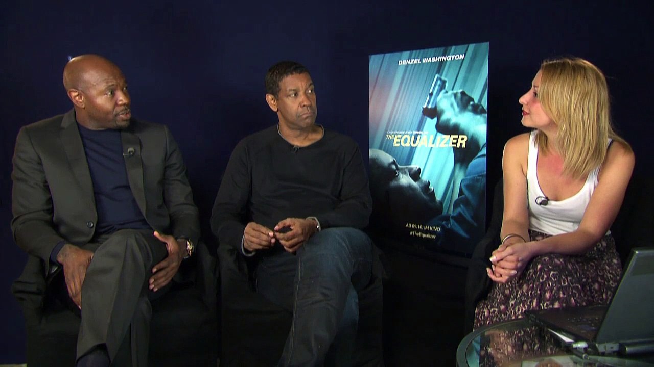 Aufzeichnung des Live-Chats mit Denzel Washington und Antoine Fuqua