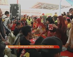 Sambutan luar biasa Jelajah Piala Malaysia 2015