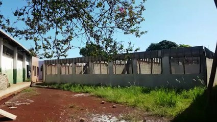 Após nove meses parada, reforma da Escola Municipal Nossa Senhora da Salete deve ser retomada