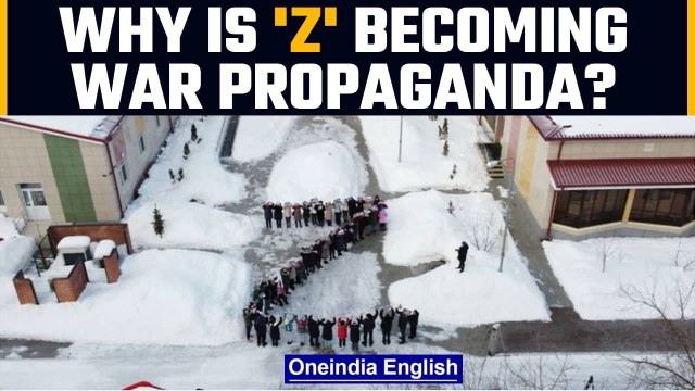 Why has 'Z' become a symbol for war, pro-war Russians sport 'Z' | Oneindia News
