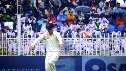 David Warner's dance has set on #Warner #PAKvAUS
