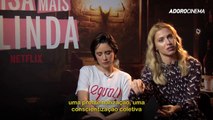 Coisa Mais Linda Entrevista Elenco