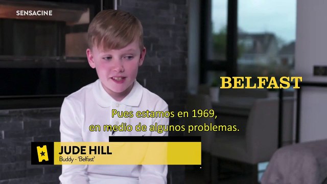 Entrevistas 'Belfast': Jaime Dornan, Caitriona Balfe, Ciaran Hinds y Jude Hill