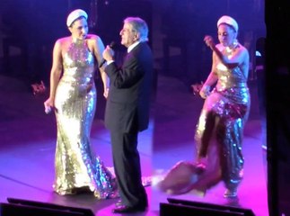 Exclu Vidéo : Découvrez le sublime show de Lady Gaga et Tony Bennett, ovationné par le public Belge !