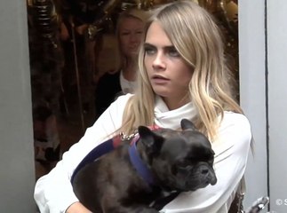 Exclu Vidéo : Cara Delevingne nous présente son fidèle compagnon pendant la fashion week de New-York !