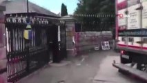 İrlanda'da, Rus Büyükelçiliği'ne kamyonlu saldırı