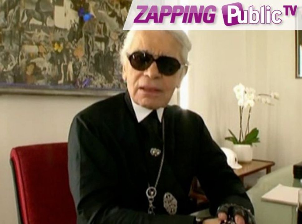 Zapping PublicTV n°1 : Karl Lagerfeld : "Les gens de ma génération ne m’aiment pas, mais les jeunes gens oui"