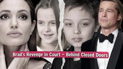 The Desperation of Brad Pitt and Angelina Jolie's Children in Their Ugly Fight
