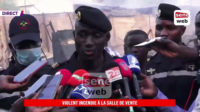 Incendie à la Salle de vente _ des dégâts énormes… voici le bilan provisoire