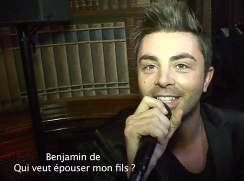 Exclu vidéo : Benjamin de Qui veut épouser mon fils : Je voterai Sarkozy comme en 2007 !