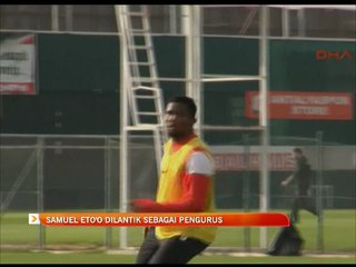 Samuel Eto'o dilantik sebagai pengurus