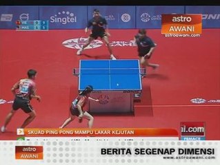 Skuad ping pong mampu lakar kejutan