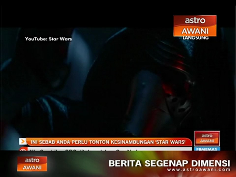 Ini sebab anda perlu tonton kesinambungan 'Star Wars'