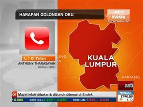 Belanjawan 2014: Harapan golongan OKU