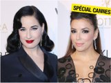 Spécial Cannes : Eva Longoria VS Dita Von Teese qui selon vous a abusé du maquillage pour rester la plus jeune ?