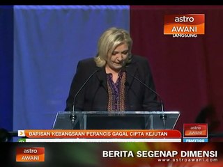 Barisan Kebangsaan Perancis gagal cipta kejutan