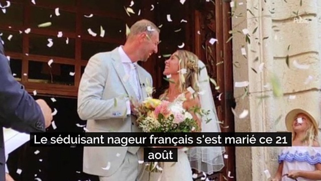 Alain Bernard marié : L'ancien nageur a épousé Faustine