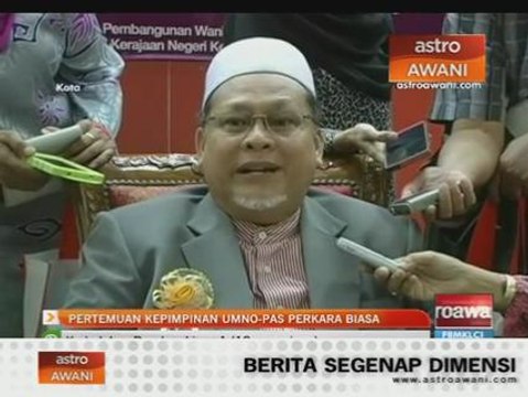 Pertemuan kepimpinan UMNO-PAS perkara biasa