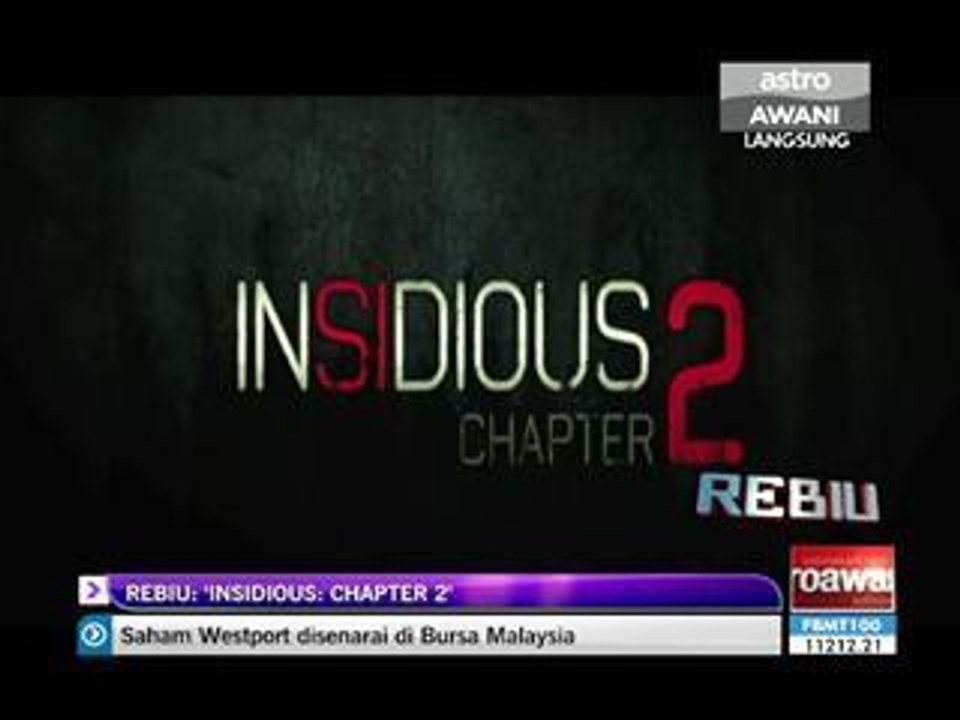 Rebiu: 'Insidious: Chapter 2'