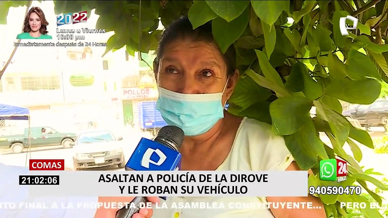 Comas: delincuentes asaltan y secuestran a policía en su propio auto