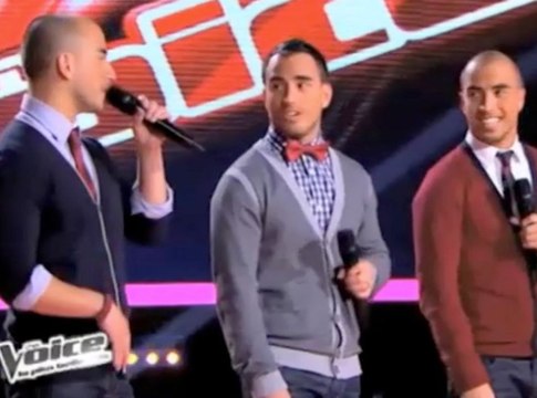 Exclu vidéo : les 3nity Brothers de The Voice 2 pensent que c'est Yoann Fréget ou Olympe qui remportera la finale ! Et vous ?